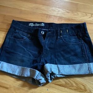 Madewell low rise shorts